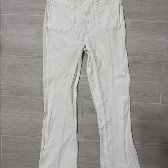 PAIGE Denim - PAIGE Claudine Women's Cream Flare Jeans